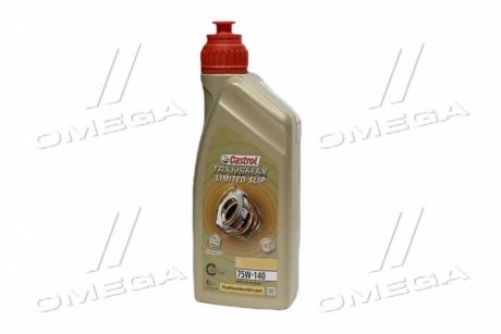 Масло трансмисс. TRANSMAX LIMITED SLIP LL 75W-140 (Канистра 1л) Castrol 15D99E (фото 1)