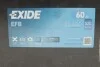Акумулятор 60Ah-12v Exide START-STOP EFB (230х173х222), R, EN520 Азія EXIDE EL604 (фото 2)