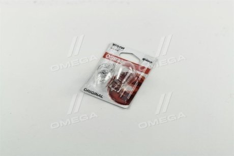 Лампа допоможуть. освітлення 12V 21W W3x16d (2 шт) blister OSRAM 7505-02B