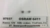Лампа софітна допоможе. освітлення C10W 12V 10W SV8.5-8 (пр-во) OSRAM 6411 (фото 1)