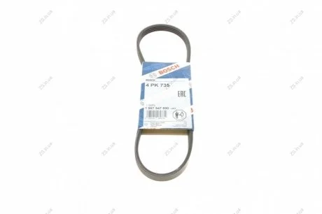 Ремінь п-клиновий 4pk735 DAEWOO Matiz (M100) 0.8 [F8CV] Bosch 1 987 947 890