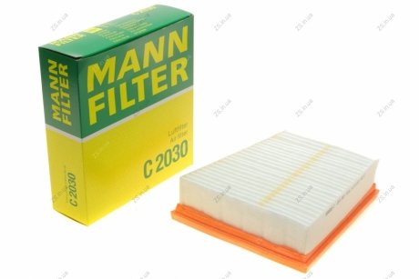 Фільтр повітряний RENAULT MEGANE III, SCENIC III 2.0 09- (MANN) MANN-FILTER C2030