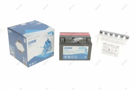 Аккумулятор 11,2Ah-12v AGM (150х87х110) L, EN205 EXIDE ETZ14-BS