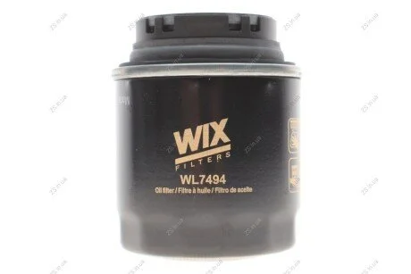 Фільтр масляний двигуна AUDI, SEAT, SKODA, VW (WIX-Filtron) WIX FILTERS WL7494