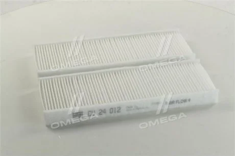 Фильтр салона CITROEN C-ELYSEE, PEUGEOT 301 13- (2шт.) (MANN) MANN-FILTER CU24012-2 (фото 1)