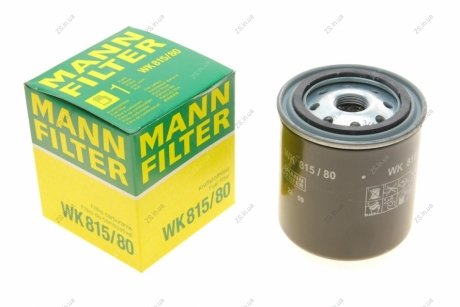 Фильтр топливный NISSAN PATROL 79-88, TOYOTA LC 80-89 (MANN) MANN-FILTER WK815/80 (фото 1)