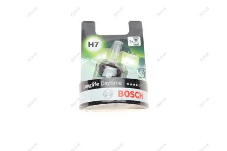 Лампа розжарювання H7 12V 55W PX26d daytime (blister) Bosch 1 987 301 057