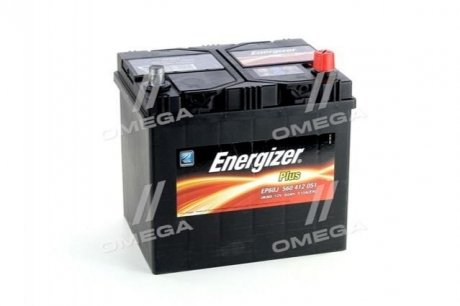 Аккумулятор 60Ah-12v Plus (232х173х225), R,EN510 Азия Energizer 560 412 051