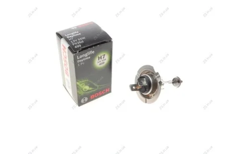 Лампа розжарювання H7 12V 55W PX26d LONGLIFE DAYTIME Bosch 1 987 302 078