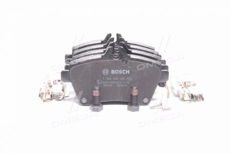 Колодка гальм. диск. MERCEDES A-CLASS (W169) передн. Bosch 0 986 494 087 (фото 1)