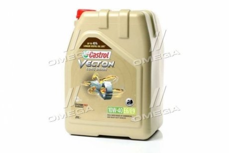 Масло моторн. VECTON LONG DRAIN 10W-40 E6/E9 (Бочка 20л) Castrol 15B9D1