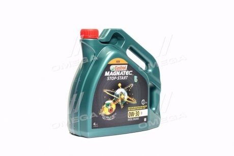 Масло моторн. Magnatec Stop-Start 0W-30 D (Канистра 4л) Castrol 15D608