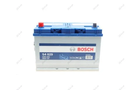 Акумулятор 95Ah-12v (S4029) (306x173x225),L,EN830(Азія)) Bosch 0092S40290