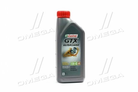 Масло моторн. GTX ULTRA CLEAN 10W-40 A3/B4 (Канистра 1л) Castrol 15DE17 (фото 1)