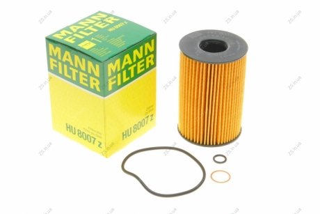 Фильтр масляный двигателя BMW 5, 7, X5 5.0-6.0i 08- (MANN) MANN-FILTER HU8007Z