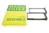 Фільтр салону MITSUBISHI CARISMA, L200 96-07 (2шт.) (MANN) MANN-FILTER CU23000-2 (фото 1)
