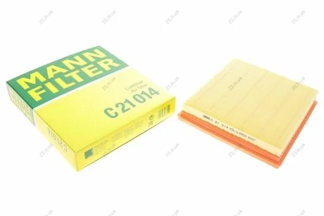 Фильтр воздушный VW POLO 1.6, SKODA OCTAVIA 1.6 14- (MANN) MANN-FILTER C21014