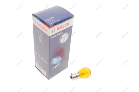 Лампа розжарювання PY21W 12V 21W BAU15s PURE LIGHT Bosch 1 987 302 213