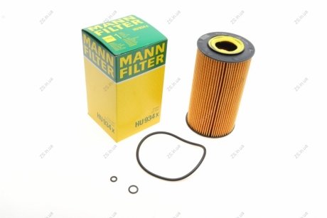 Фильтр масляный двигателя MB E, M, S 400 CDI 00-09 (MANN) MANN-FILTER HU934X (фото 1)