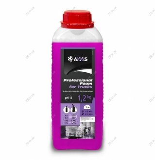 Активная пена Professional Foam for Trucks (канистра 1л) AXXIS Axx-394