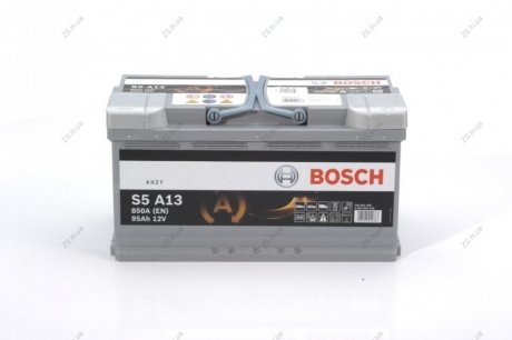 Акумулятор 95Ah-12v AGM (S5A13) (353x175x190),R,EN850 Bosch 0092S5A130