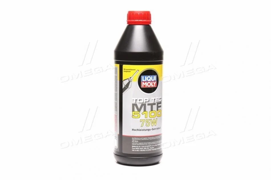 Масло трансмисс. TOP TEC MTF 5100 75W (Канистра 1л) Liqui Moly 20842 (фото 1)