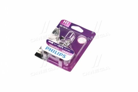 Лампа розжарювання H1 12V 55W P14,5s VisionPlus Philips 12258VPB1