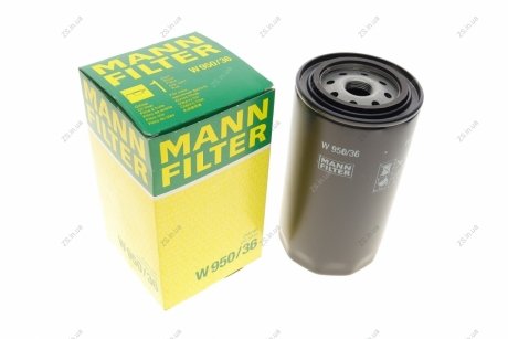 Фільтр масляний двигуна IVECO DAILY III (99-06) (MANN) MANN-FILTER W950/36