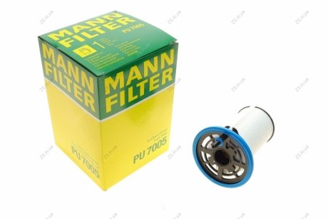 Фільтр паливний FIAT DOBLO, PANDA 1.3, 1.6 D 10- (MANN) MANN-FILTER PU7005