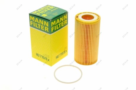 Фільтр масляний двигуна FORD FOCUS, MONDEO, S-MAX (MANN) MANN-FILTER HU719/8X