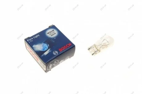 Лампа розжарювання W21W 12V 21W W3x16d PURE LIGHT Bosch 1 987 302 251