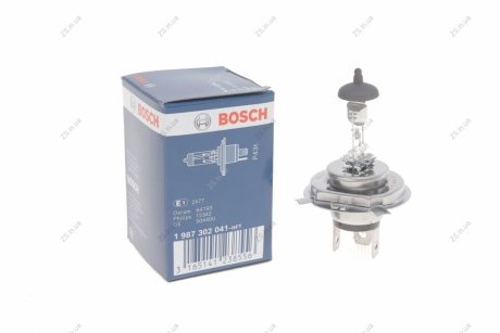 Лампа накаливания H4 12V 60/55W P43t Pure Light Bosch 1 987 302 041