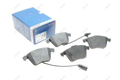 Колодка торм. диск. AUDI A4, A6, ALLROAD передн. Bosch 0 986 494 104