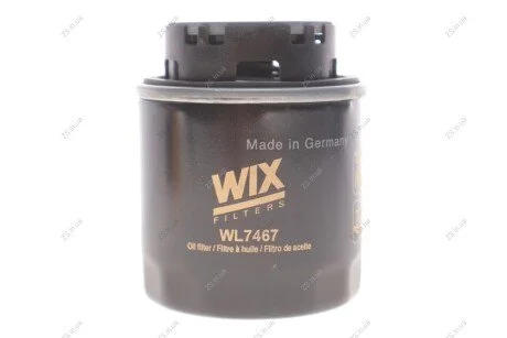 Фільтр масляний двигуна AUDI, VW, SKODA (WIX-Filtron) WIX FILTERS WL7467