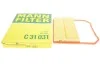Фільтр повітряний VW POLO, SEAT IBIZA 1.0 MPI 17- (MANN) MANN-FILTER C31031 (фото 1)