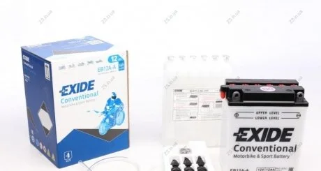 Акумулятор 12Ah-12v (134х80х160) L, EN165 EXIDE EB12A-A