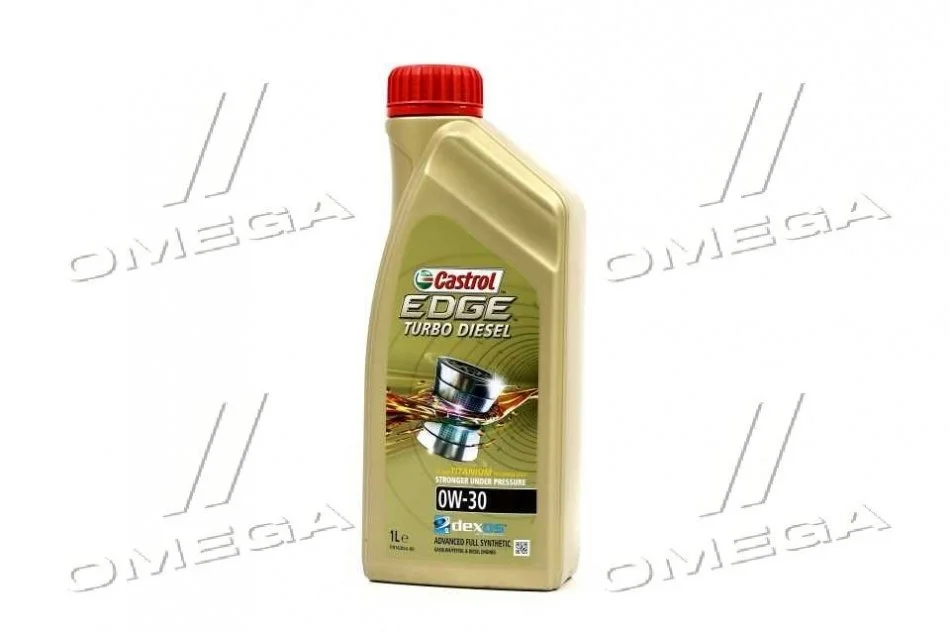 Масло моторн. EDGE 0W-30 TURBO DIESEL (Канистра 1л) Castrol 157E4F (фото 1)