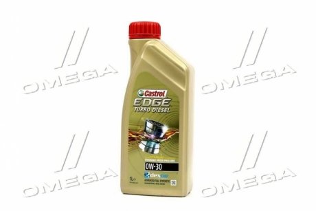 Масло моторн. EDGE 0W-30 TURBO DIESEL (Канистра 1л) Castrol 157E4F (фото 1)