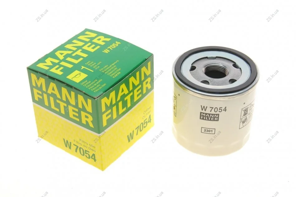 Фильтр масляный FORD EDGE, KUGA 2.0 ECOBLUE 18- (пр-во MANN) MANN-FILTER W7054 (фото 1)