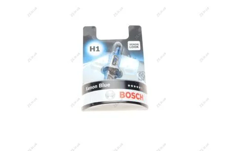 Лампа розжарювання H1 12V 55W P14,5s XENON BLUE Bosch 1 987 301 011