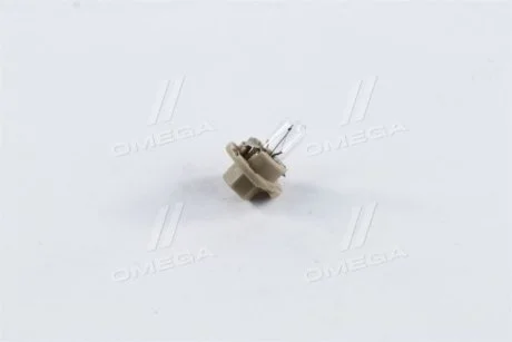 Лампа розжарювання BAX BX8,4d Beige 12V 1.8W Philips 12629CP