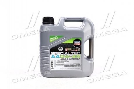 Масло моторн. SPECIAL TEC AA 0W-20 (Канистра 4л) Liqui Moly 8066