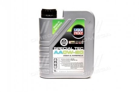 Масло моторн. SPECIAL TEC AA 0W-20 (Канистра 1л) Liqui Moly 8065