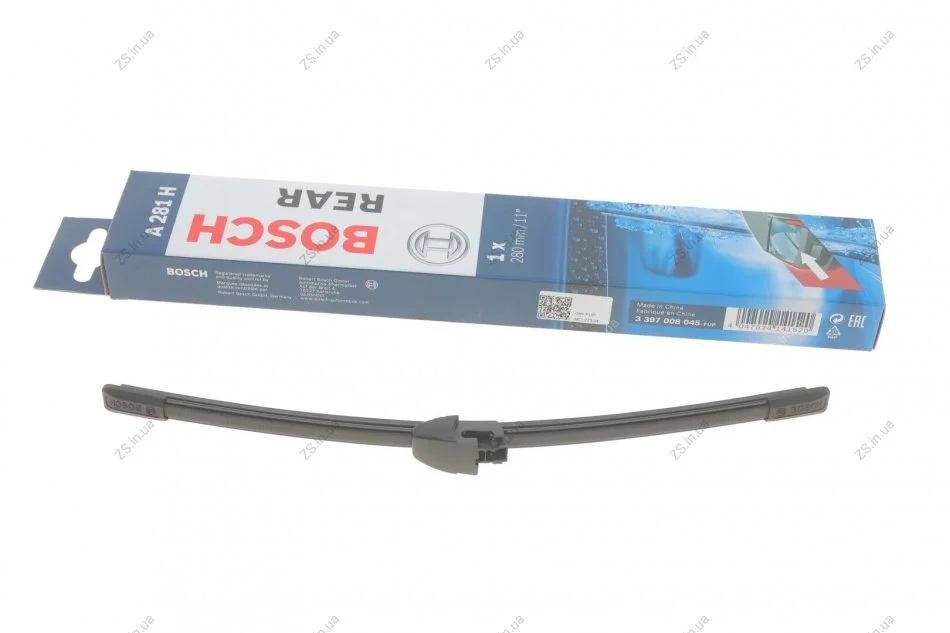 Щітка скло очистить. 280 скла заднього A281H (пр-во) Bosch 3 397 008 045 (фото 1)
