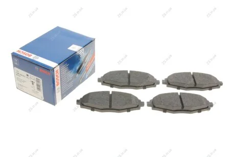 Колодка торм. диск. DAEWOO LANOS 1.5 передн. Bosch 0 986 424 512
