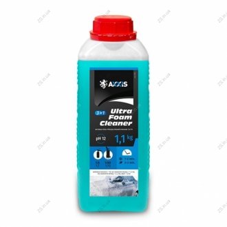 Активная пена Ultra Foam Cleaner 3 в 1 (канистра 1л) AXXIS Axx-392