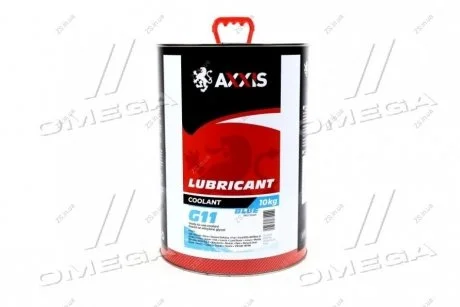 Антифриз BLUE G11 Сoolant <> (cиний) (Канистра 10л) AXXIS Ax-1017