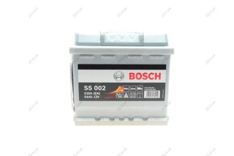 Акумулятор 54Ah-12v (S5002) (207x175x190),R,EN530 Bosch 0092S50020