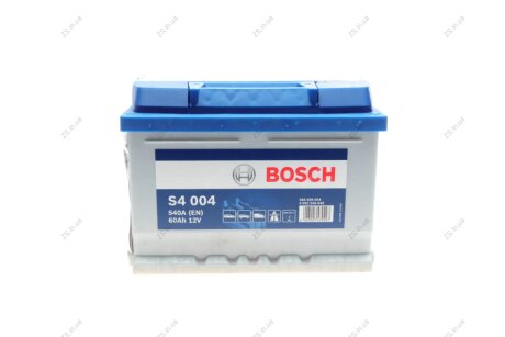 Аккумулятор 60Ah-12v (S4004) (242x175x175),R,EN540 Bosch 0092S40040