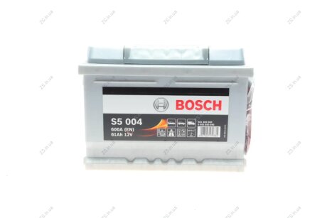 Аккумулятор 61Ah-12v (S5004) (242x175x175),R,EN600 Bosch 0092S50040